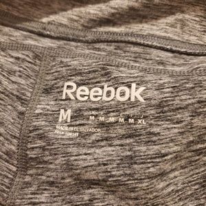 Reebok grey leggings size medium